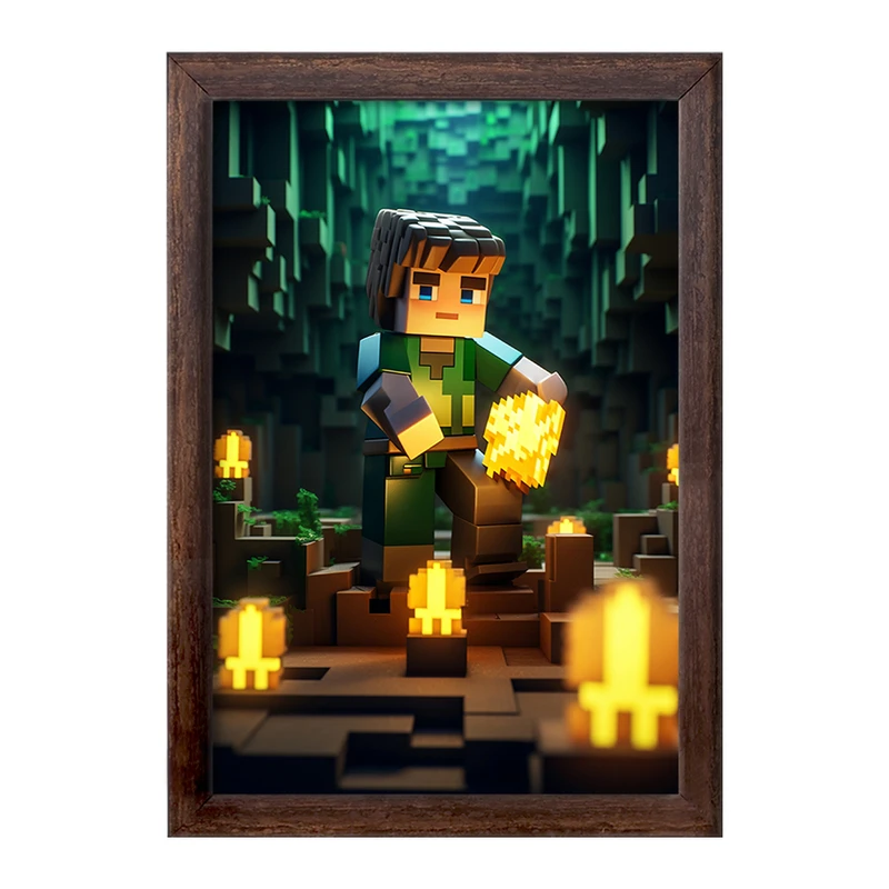 تابلو خندالو طرح ماینکرافت (Minecraft) کد F2241