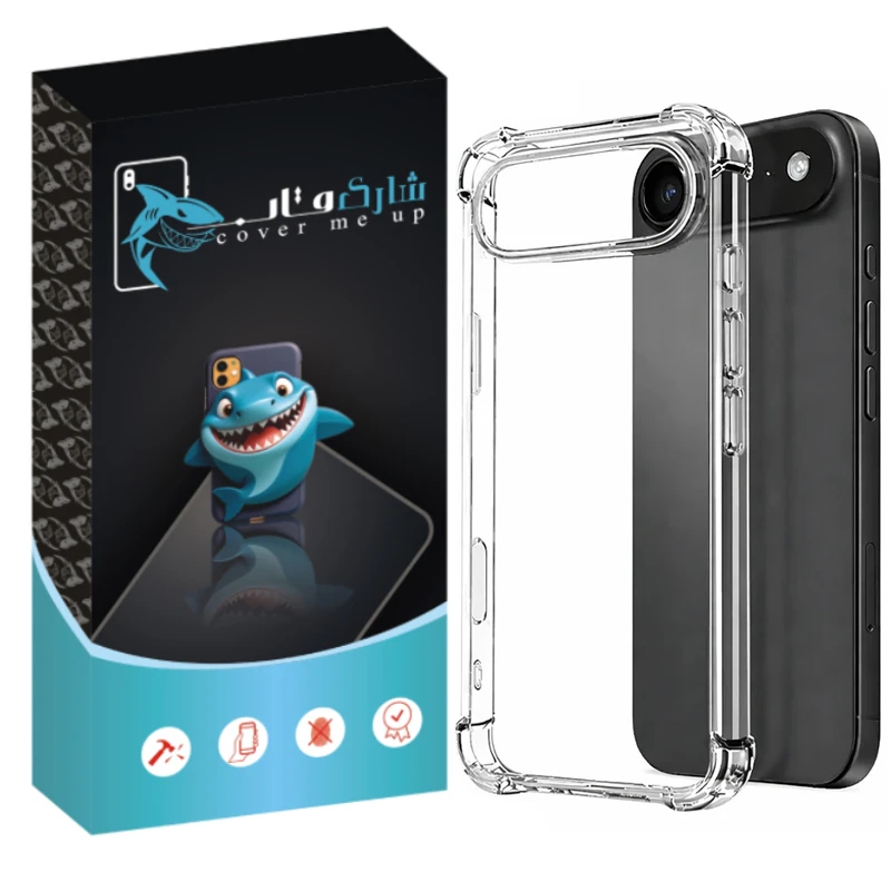 کاور شارک قاب مدل Crystal مناسب برای گوشی موبایل اپل Iphone Air