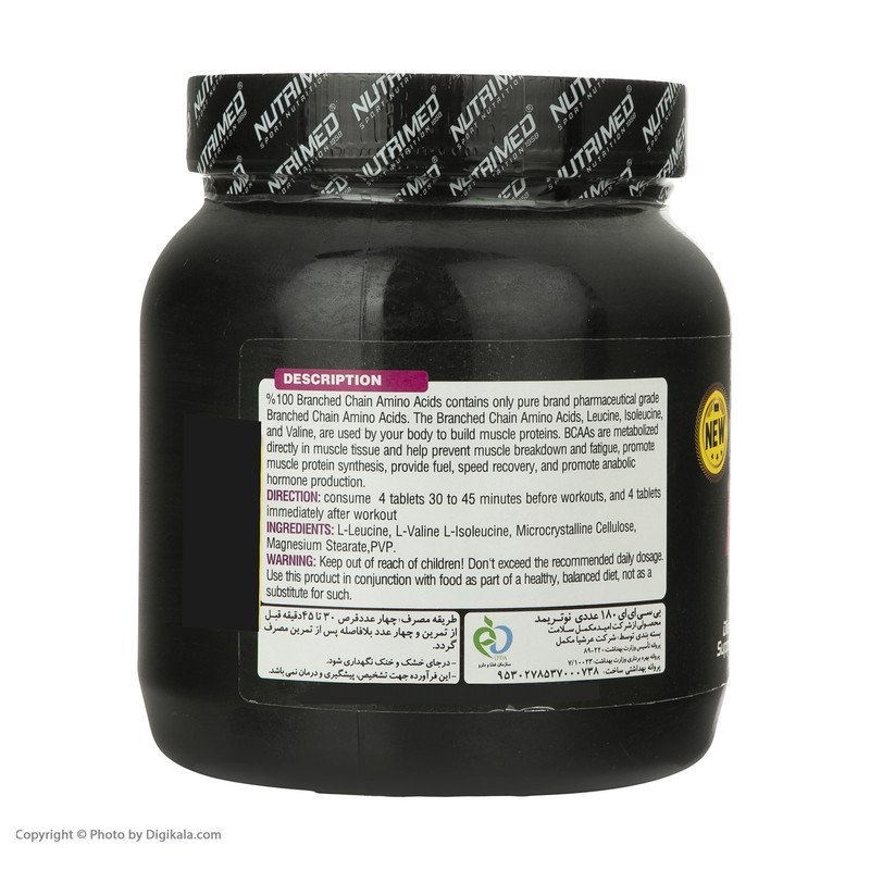 قرص بی سی ای ای 6000 نوتریمد بسته 180 عددی