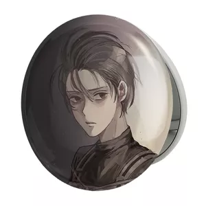 آینه جیبی خندالو طرح میکاسا انیمه اتک آن تایتان Attack on Titan مدل تاشو کد 18605 