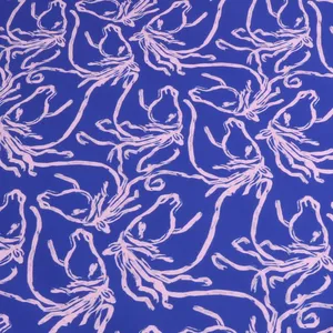     پارچه لباس مدل کرپ مازراتی طرحدار  کد 27