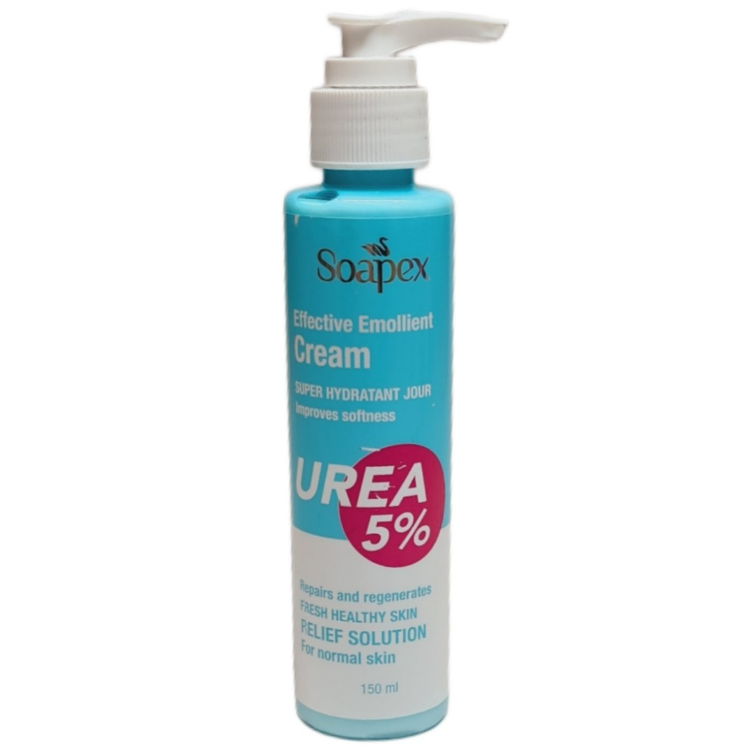 کرم مرطوب کننده دست و صورت سوپکس مدل  effective emollient مناسب انواع پوست حجم 150 میلی لیتر