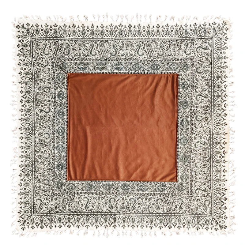 رومیزی قلمکار مدل عیدانه B-100