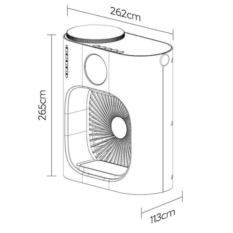 پنکه رومیزی مدل Mi Lydsto XD-ZMLFS02