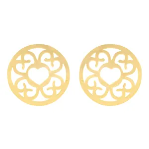 گوشواره طلا 18 عیار ماهک مدل ME0686