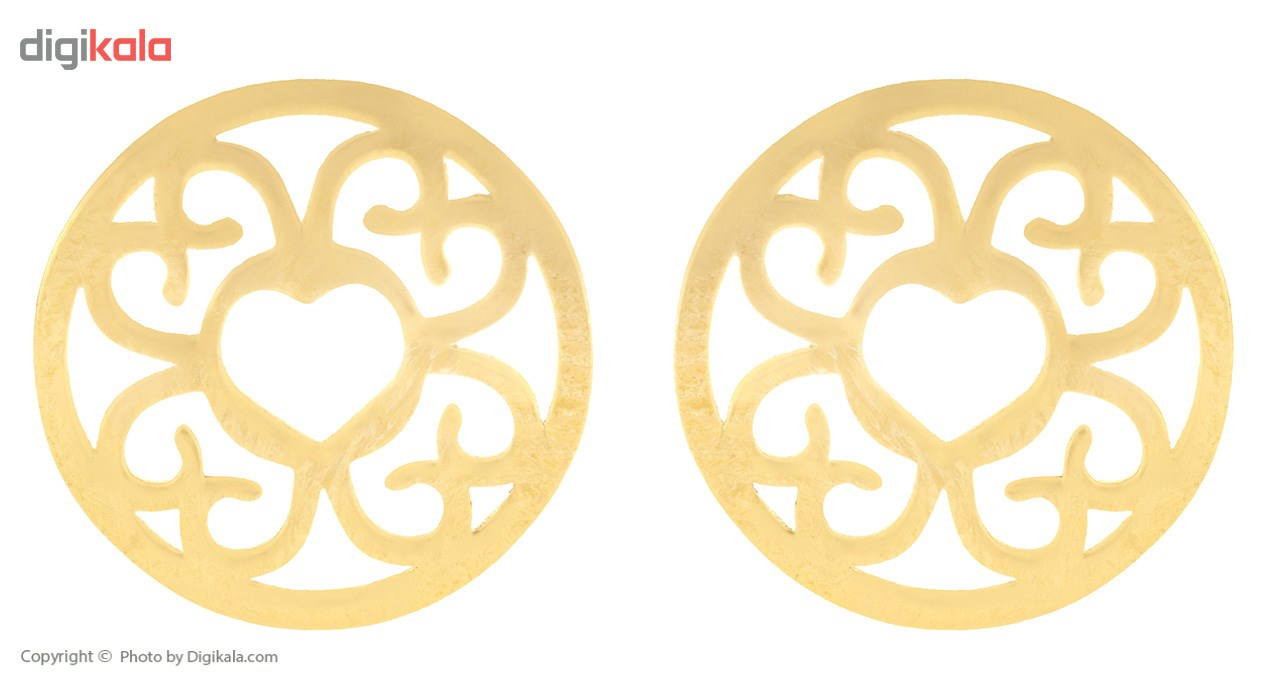 گوشواره طلا 18 عیار زنانه ماهک مدل ME0686