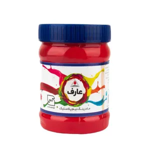 مادر رنگ نیم پلاستیک قرمز عارف کد 002 وزن 500 گرم 