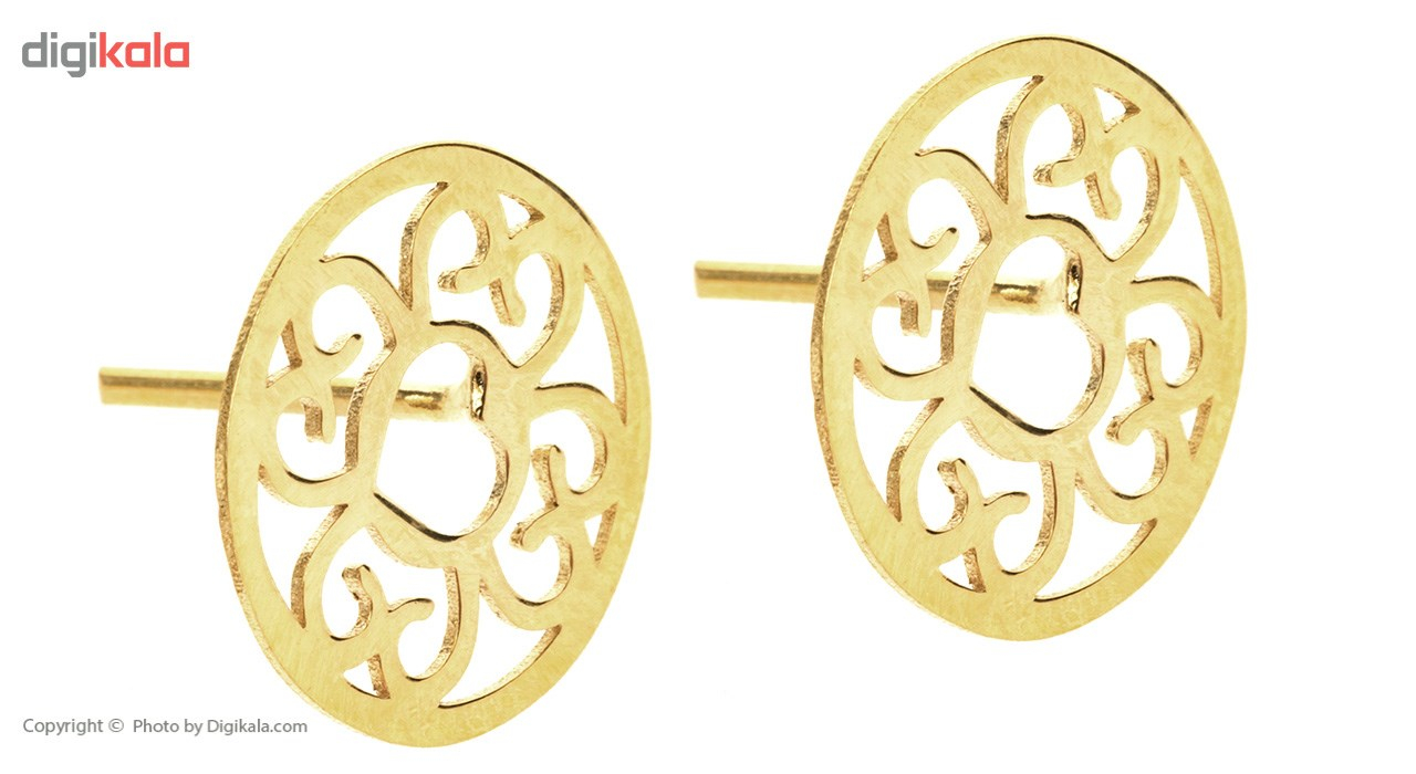 گوشواره طلا 18 عیار زنانه ماهک مدل ME0686