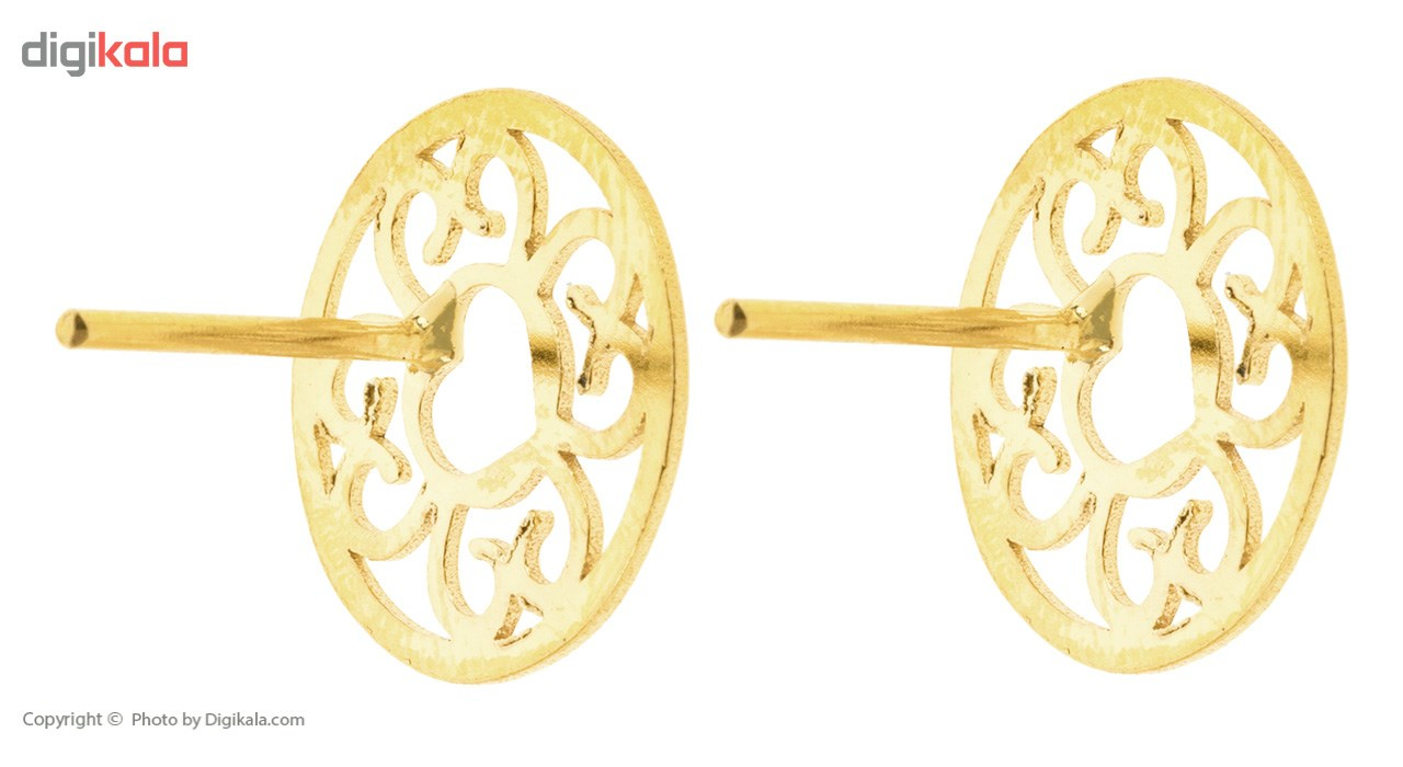 گوشواره طلا 18 عیار زنانه ماهک مدل ME0686