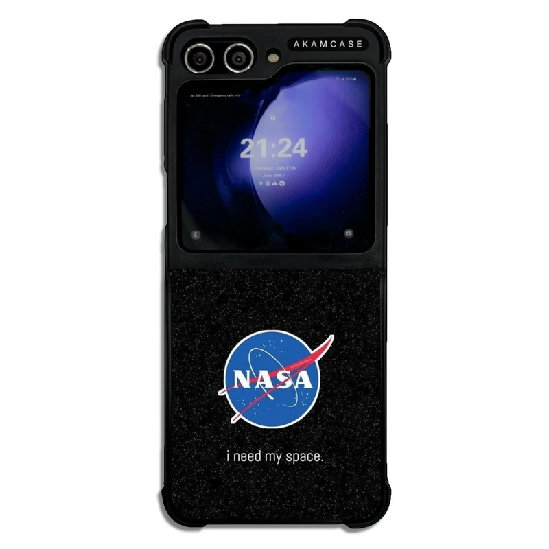 کاور آکام مدل AMCWSGZFLIP5-NASA7 مناسب برای گوشی موبایل سامسونگ Galaxy Z Flip 5