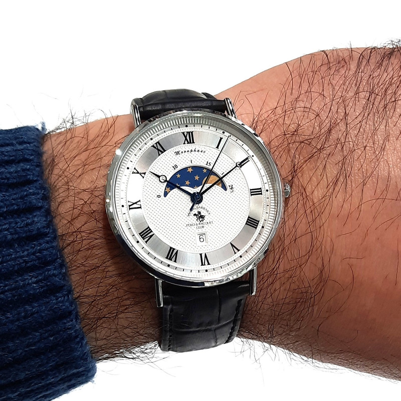 ساعت مچی عقربهای مردانه کوارتز سانتا باربارا پولو راکت کلاب مدل SB.4.10014-1