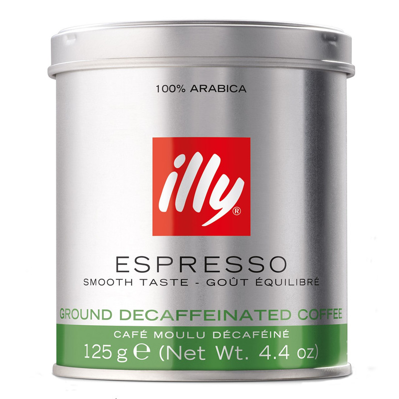 قوطی پودر قهوه ایلی مدل Espresso Decaf مقدار 125 گرم