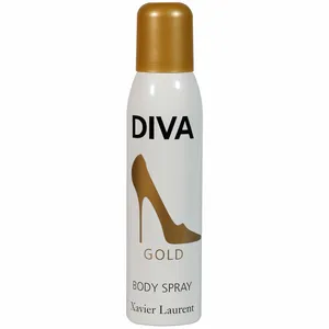 اسپری ضد تعریق زنانه زاویر لوران مدل Diva Gold حجم 150 میلی لیتر
