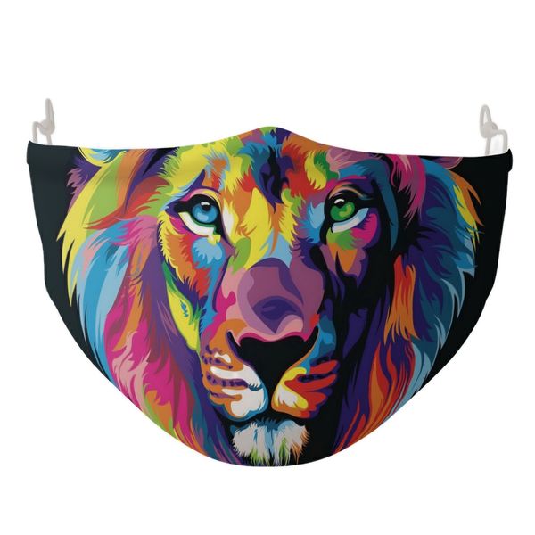 ماسک تزیینی مدل شیر کد 071