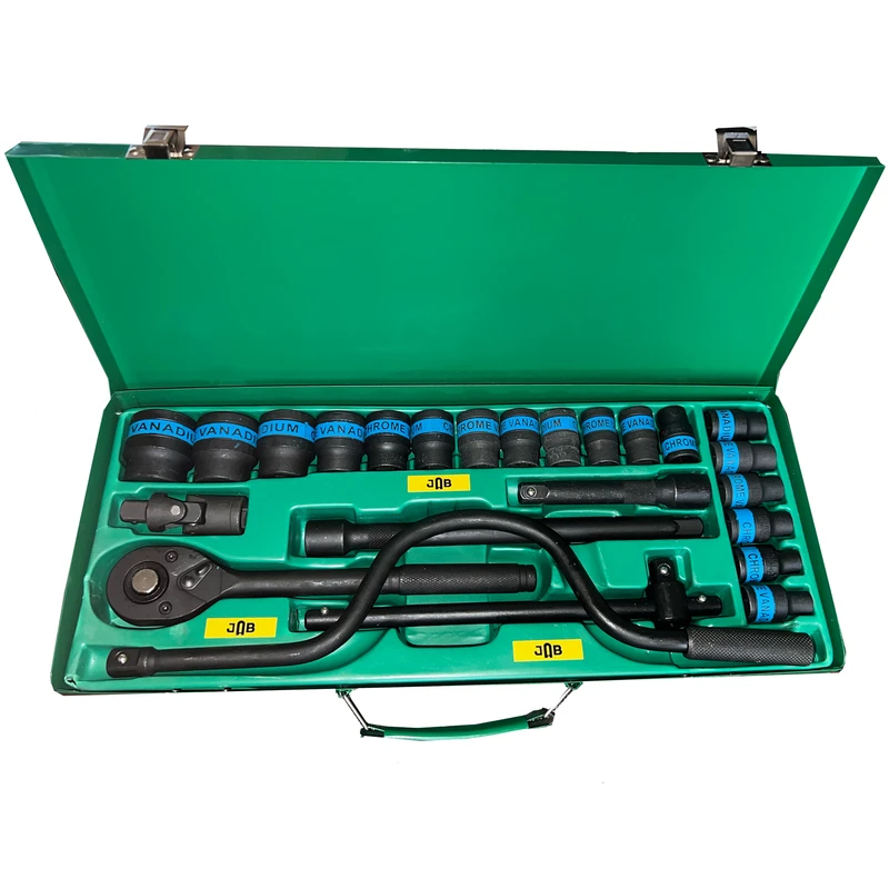 آچار بکس جاب مدل JB-0025 مجموعه 25 عددی