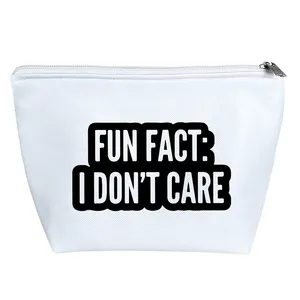 کیف لوازم آرایش دخترانه خندالو مدل متن نوشته کد 7888