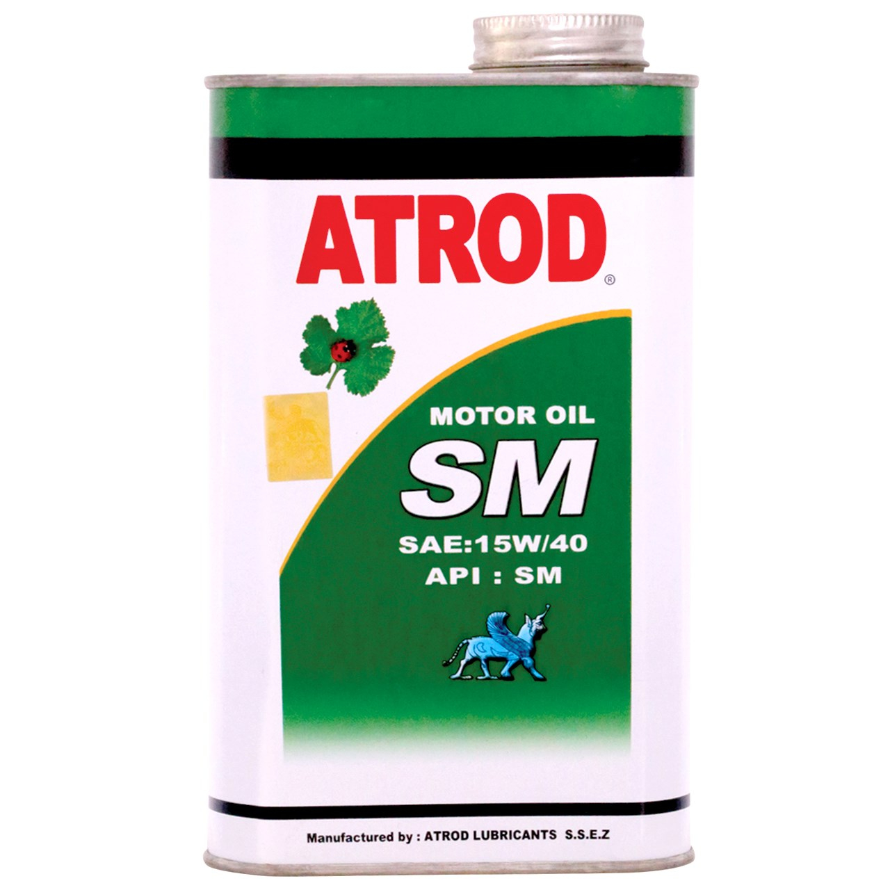 روغن موتور خودرو آترود مدل 15w40 25000SM ظرفیت 1 لیتر