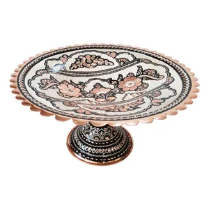 شیرینی خوری مینا کاری توت کالا مدل 2561