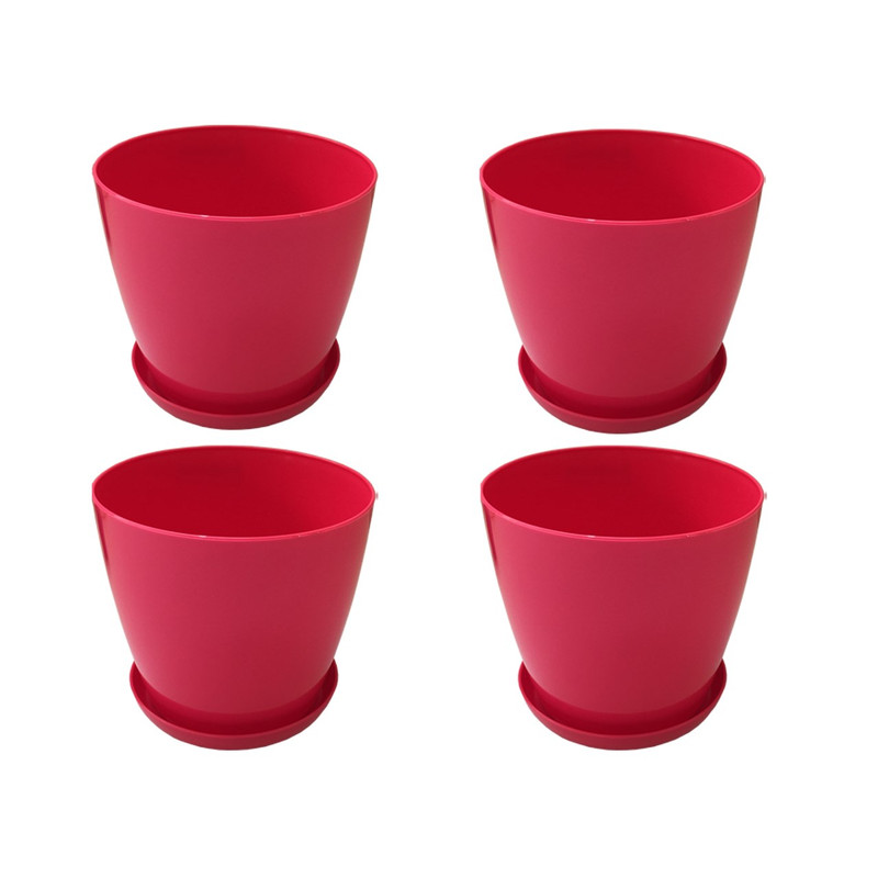 گلدان گلپونه مدل Narsis 344 مجموعه 4 عددی