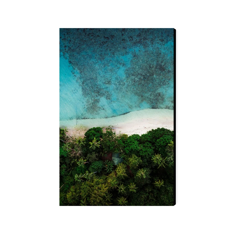 تابلو شاسی عرش مدل فانتزی منظره ساحل کد As4427