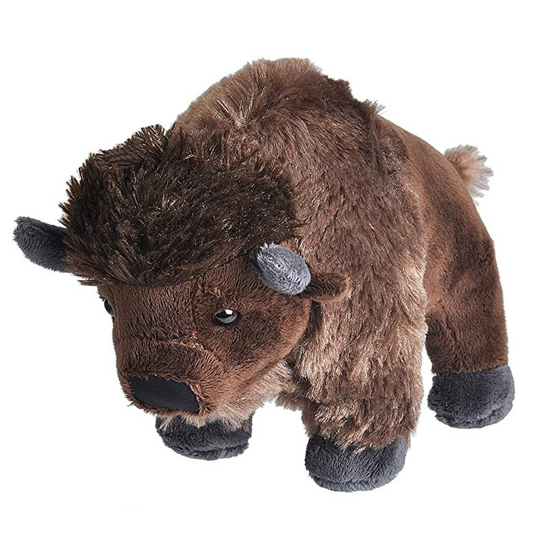 عروسک طرح بوفالو مدل Wild Republic Buffalo کد SZ8/524 ارتفاع 22 سانتی متر