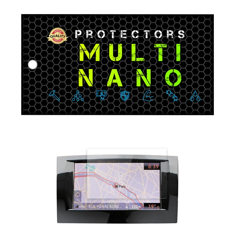محافظ صفحه نمایش خودرو مولتی نانو مدل X-S1N مناسب برای پژو 407