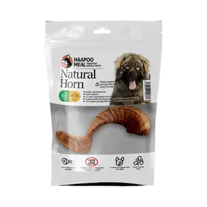 تشویقی سگ هاپومیل مدل شاخ طبیعی کد Natural Horn S وزن 100 گرم