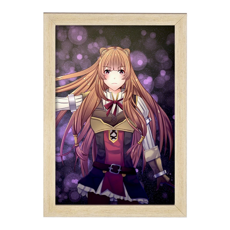 تابلو خندالو مدل رافتالیا انیمه ظهور قهرمان سپر  کد 15951