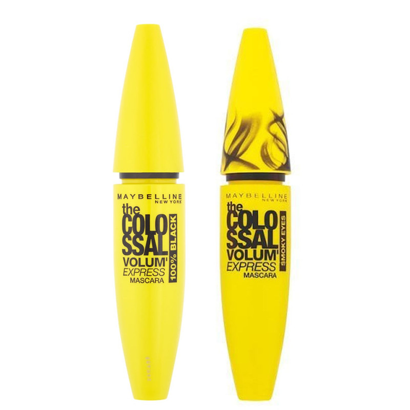 ریمل حجم دهنده میبلین مدل Colossal Black و Colossal Smoky Eyes مجموعه 2 عددی ریمل حجم دهنده میبلین مدل Colossal Black و Colossal Smoky Eyes مجموعه 2 عددی