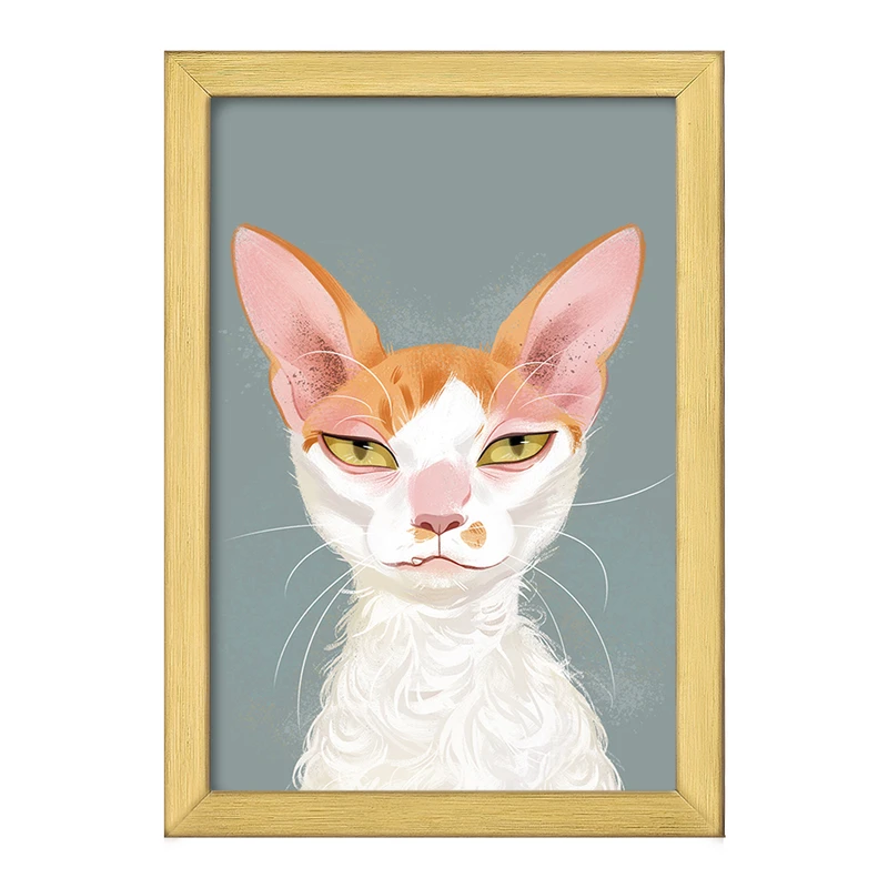 تابلو خندالو طرح گربه کد 28237