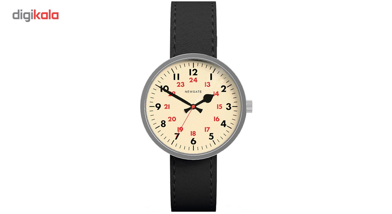 ساعت مچی عقربه ای نیوگیت مدل The Drummer Vintage Steel Case Black Strap
