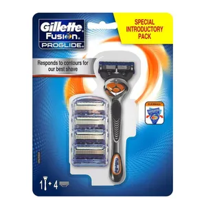 خودتراش ژیلت مدل Fusion Proglide به همراه 4 عدد تیغ یدک