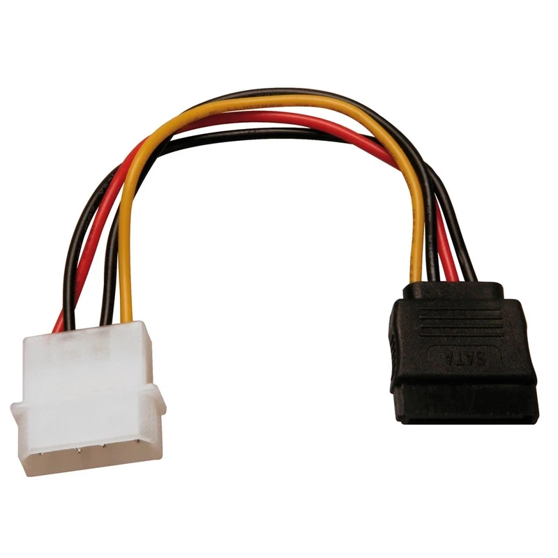 کابل تبدیل برق 4 پین به ساتا مدل BC61 بسته 5 عددی