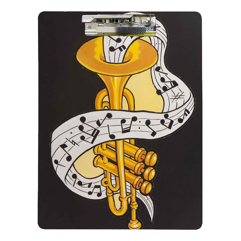 تخته شاسی طرح نت موسیقی کد 7485 سایز A4