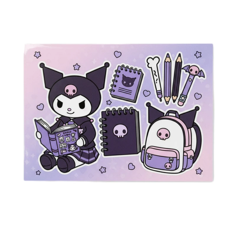 استیکر پارچه و لباس پاد آفرین مدل کارتونی کورومی مدرسه کد 1153