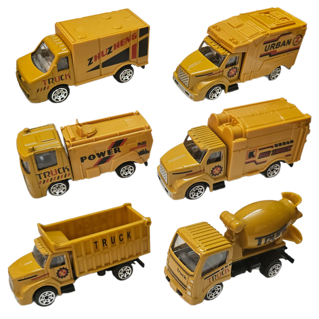 ماشین بازی مدل Mini Trucks بسته شش عددی