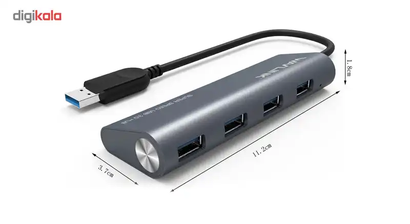 هاب USB 3.0 چهار پورت ویولینک مدل WL-UH3048