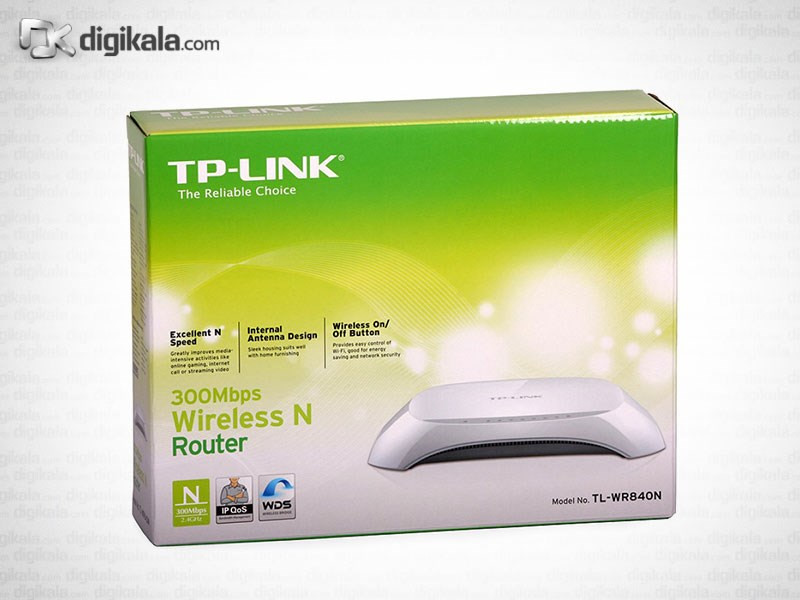 روتر بی‌سیم 300Mbps تی پی-لینک مدل TL-WR840N_V1