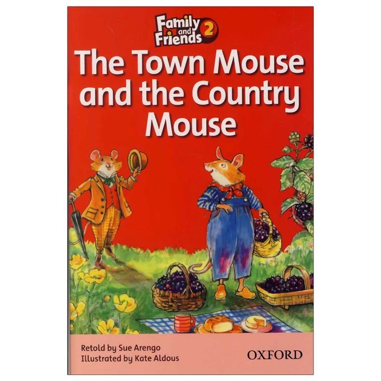 کتاب Family and Friends 2 The Town Mouse and the Country Mouse اثر Sue Arengo انتشارات واژه اندیش