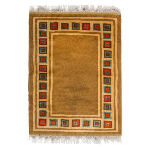 گبه دستبافت یک و نیم متری سرزمین فرش کد 960503