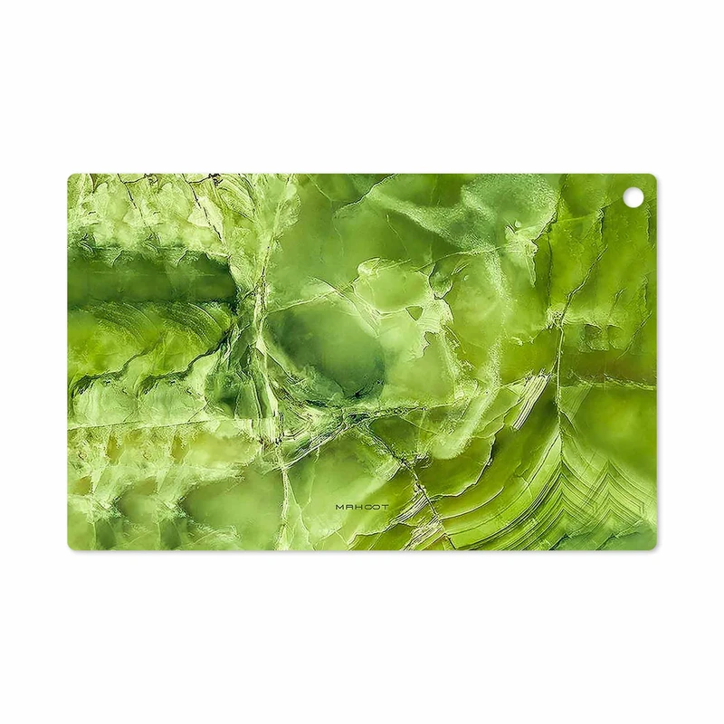 برچسب پوششی ماهوت مدل Green Crystal Marble مناسب برای تبلت سونی Xperia Z2 Tablet LTE 2014