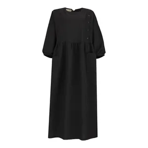 مانتو زنانه السانا مدل رایمن کد 223501 رنگ مشکی