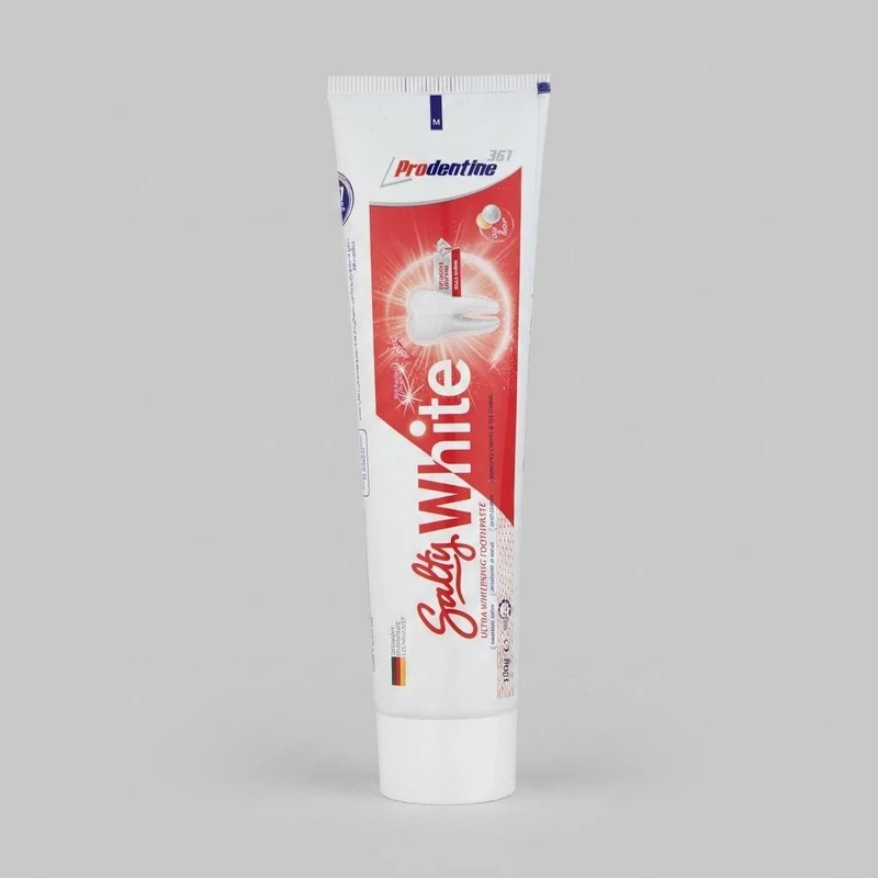 خمیر دندان پرودنتین 361 مدل Salty White وزن 150 گرم 