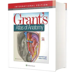 کتاب Grants Atlas of Anatomy اثر Anne M. R. Agur and Arthur F. Dalley انتشارات لیپین کات