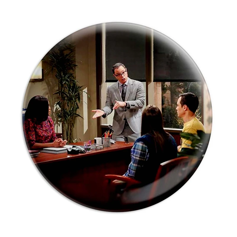 مگنت پرمانه طرح big bang theory کد pmag.14260