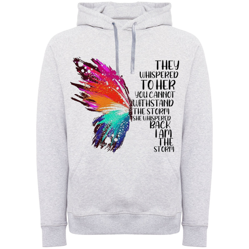 هودی زنانه مدل پروانه F 436