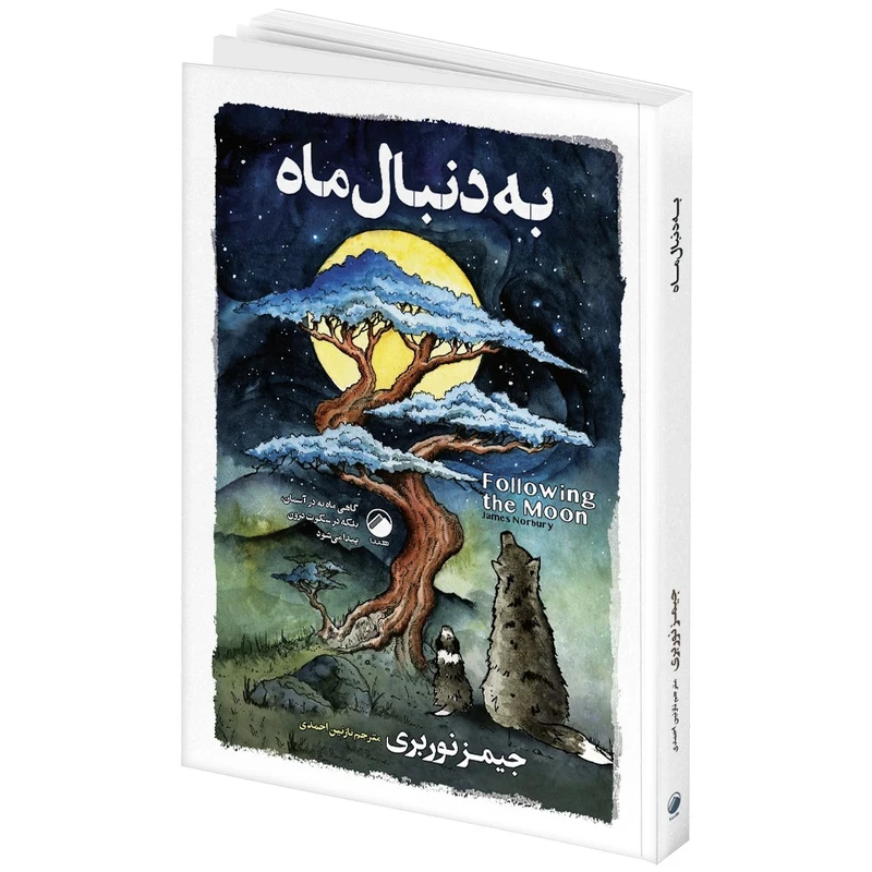 کتاب به دنبال ماه اثر جیمز نوربری ترجمه نازنین احمدی انتشارات هیتا