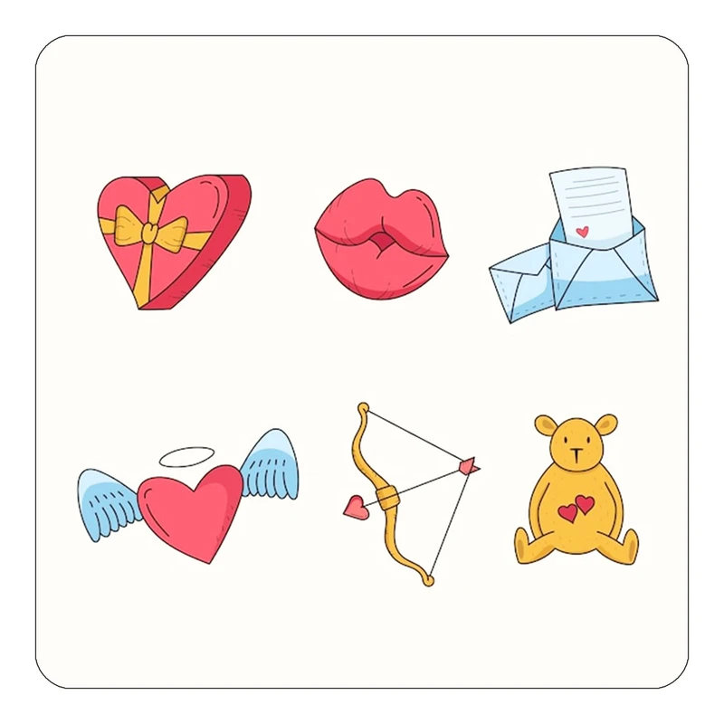 مگنت کاکتی طرح عاشقانه مدل mp37245