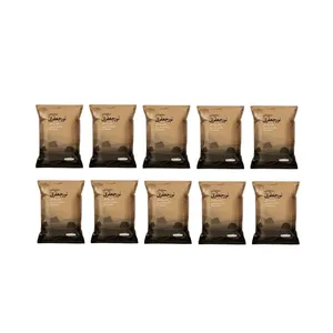 چای ایرانی سیاه شکسته ممتاز زرین شرکت صنایع غذایی نورجعفری لاهیجان - 5 کیلوگرم بسته 10 عددی