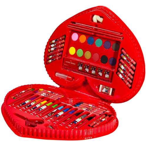 ست نقاشی 57 تکه کیکو مدل هلو کیتی کد 15